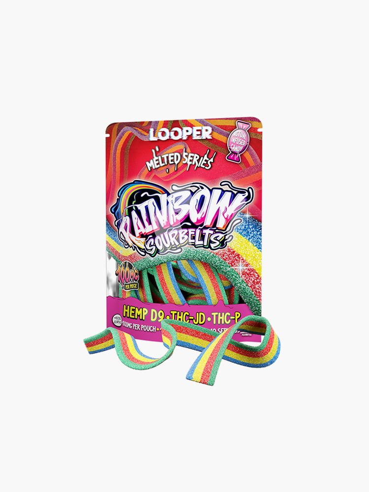 Looper | Gomitas de Tiras | Melted Series Sabor Rainbow | De venta en Green Central